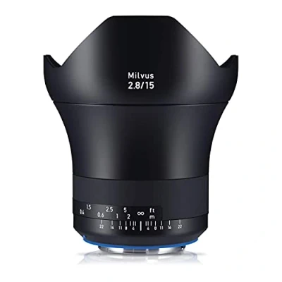 Image of ZEISS Milvus 15mm f/2.8 Full Frame Camera Lens for Canon EF Mount ZE, Black