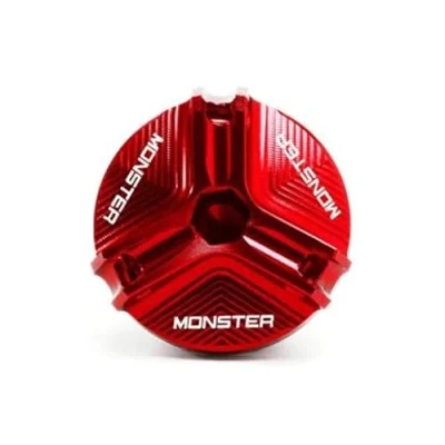 Image of For Ducati MONSTER 696 796 821 1100 1200 MULTISTRADA SCRAMBLER 848/Evo 899/1199/1299/R/S Panigale Diavel Oil Filler Cap Plug(Red)