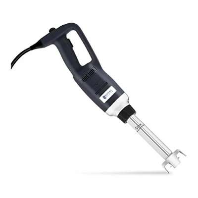 Image of Royal Catering RCSM 350 250 Hand Blender Stick Immersion Mixer (Ergonomic handle, W, 18,000 rpm, Splash cover, Rod length mm, Stainless steel) Black