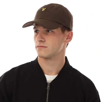 Image of Lyle &amp; Scott Mens Ripstop Baseball Cap Olive One Size
