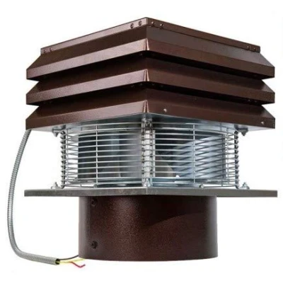 Image of Chimney Fan For Round Flue 30 cm 300 mm Electric Ventilation Fans Rooftop Inducer Exhaust BBQ Hut Fireplace Thermo Stove Gemi Elettronica
