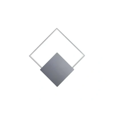 Image of Lindby LED wall lamp Anays, 32 cm x cm, chrome/clear