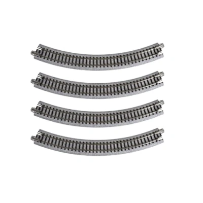 Image of Gaugemaster Ground Level Radius 249mm Curved Track 45 Deg. (4)