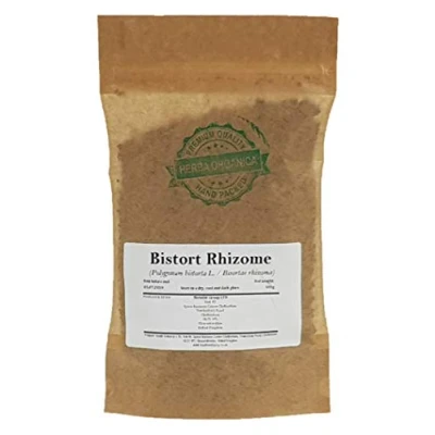 Image of Herba Organica Bistort Rhizome Polygonum Bistorta L Herbal Tea (100g)