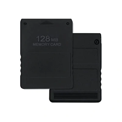 Image of Mcbazel PS2 Memory Card 128MB, 128MB for Playstation 2 PS2/Slim Game Console
