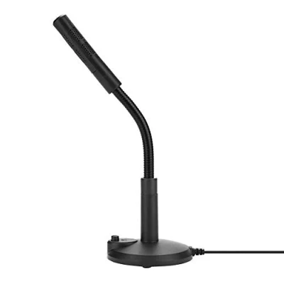 Image of Topiky USB Microphone for Computer, Wired Plug &amp; Play Omnidirectional Desktop Studio Compatible with PC/Laptop/Notebook Podcasting,Gaming,Recording