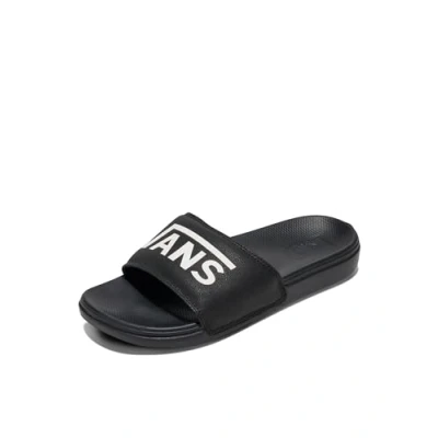 Image of Vans LA Costa Slideon Unisex Pool slides, Size: 8, (vans) black Synthetics
