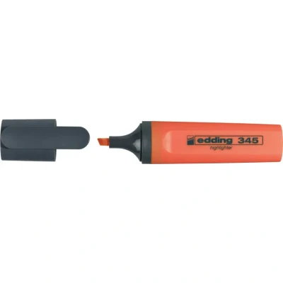 Image of Edding 345OR Highlighter Orange (Pack 10)