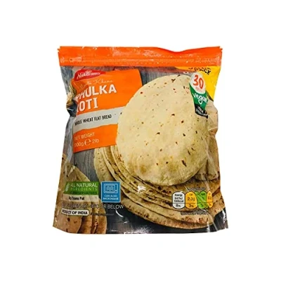 Image of Haldiram&#039;s Phulka Roti 900G Wheat Ready to Eat 100% Fresh Frozen Indian Origin