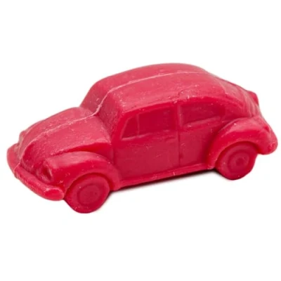 Image of La Maison du Savon de Marseille French Car Shaped Soap for Body Wash or Decoration Lemon Fragrance 20g Novelty Bar