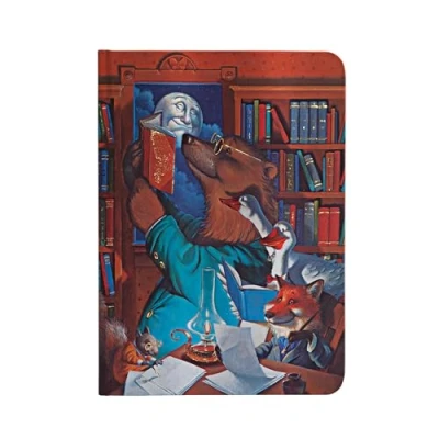 Image of Paperblanks Hardcover Journal Moonlight Stories Unlined Midi (120 x 170 mm) (Merrymakers)
