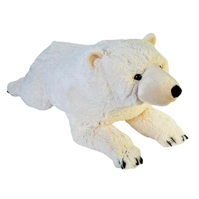Image of Wild Republic Jumbo Polar Bear Giant Plush Soft Toy, Gifts for Kids, 76 cm