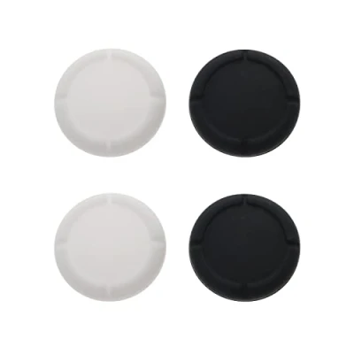 Image of eMagTech 4PCS Replacement Thumb Caps Comfort Soft Silicone Analog Joystick Thumbstick Grips Skin Compatible with Switch &amp; Lite Joy Con Controller