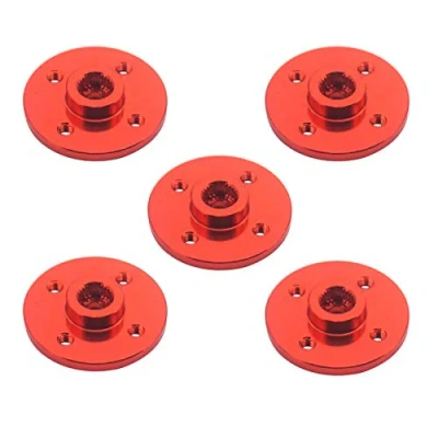 Image of 6Pack Mirthobby Metal 25T Servo Arm Round Type Disc Steering Horn for Futaba MG995 MG996R Servos RC Robot Scale Car Airplane