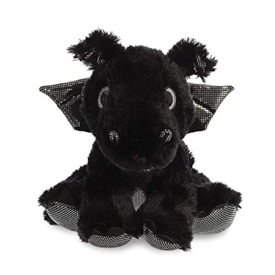 Image of Aurora, 61017, Sparkle Tales, Onyx Dragon, 12In, Soft Toy, Black