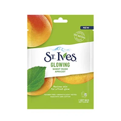 Image of St Ives 23 ml Sheet Mask Glowing Apricot (Single)