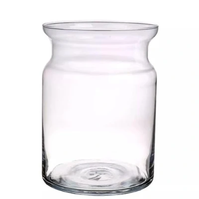 Image of Floralcraft® 25cm Bose Vase Premium Quality Glass for Home Décor, Centerpiece, Flower Vases