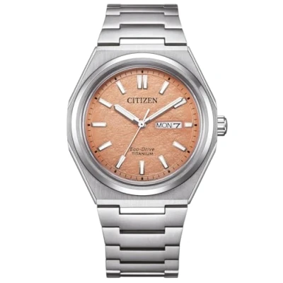 Image of Citizen Mens Silver Watch AW0130 85Z Titanium One Size