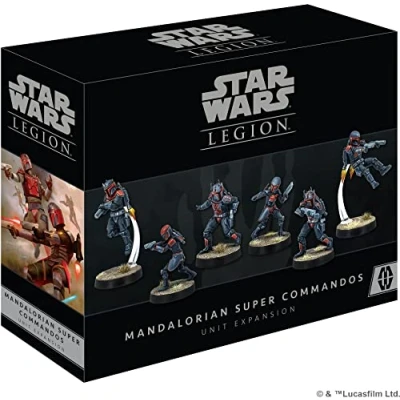 Image of Atomic Mass Games Mandalorian Super Commandos: Star Wars Legion Board Game Ages 14+ 2 Players 90 Minutes Playing Time, (FFGSWL94)