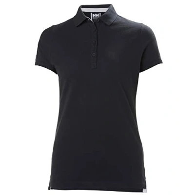 Image of Helly Hansen Womens Crew Pique 2 Polo, M, Navy