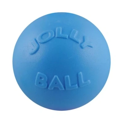 Image of Jolly Pets Toys 881157 Bounce N Play Dog Toy, 4.5 Inch, Blueberry