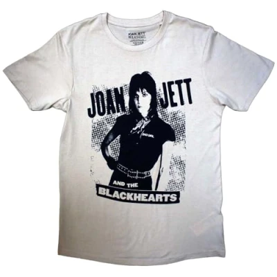 Image of Joan Jett and The Blackhearts Crosshatch T Shirt S