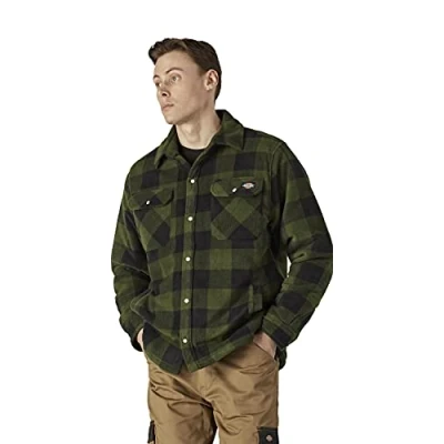 Image of Dickies, Men&#039;s, PORTLAND SHIRT, GREEN, XS