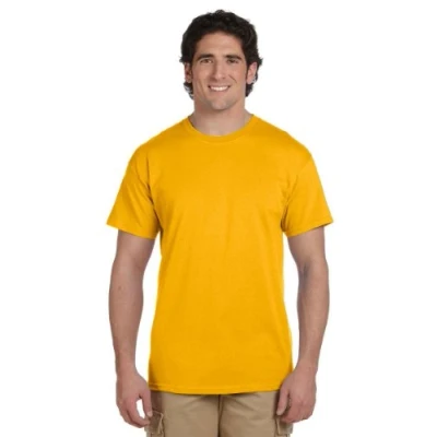 Image of Gildan Mens Ultra Cotton Short Sleeve T Shirt (2XL) (Gold)