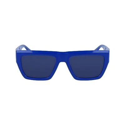 Image of Calvin Klein Jeans Sunglasses, Men&#039;s, Size: 55, Blue