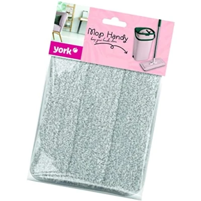 Image of Mop Cover Made of Microfibre Mobile Phone Clean Your Household with for Floor Fast Dirt Absorption Replacement Also Sensitive Floors 32 x 12 cm