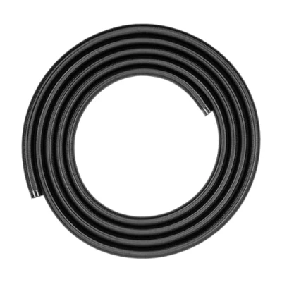 Image of Corsair Hydro X Series XT Softline Mesh Tubing Easily Cut to Length Durable EPDM Rubber Black