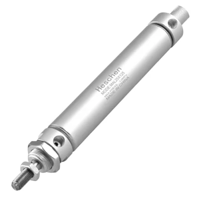 Image of Heschen Pneumatic Slim Air Cylinder, MAL 25 125, PT1/8&#039;&#039; Port, 25mm Bore, 125mm Stroke, Double Acting