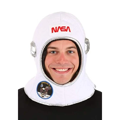 Image of Elope Astronaut Space Plush Helmet Standard White