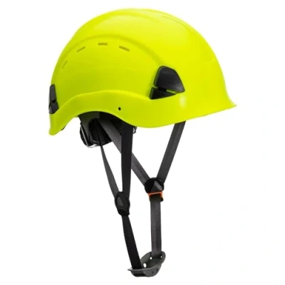 Image of Portwest Height Endurance Vented Helmet, Size: One Size, Colour: Yellow, PS63YER