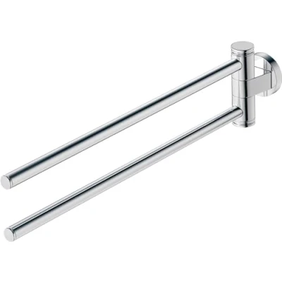Image of Duravit 0099221000 Towel Rail, Silver