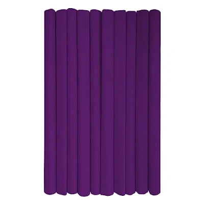 Image of Interdruk Crepe Paper Rolls for Kids, DIY and Decorations Pack of 10 Reels (50cm x 200cm, 28g/m2) 13 Purple