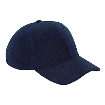 Image of Beechfield Jersey Athleisure Baseball Cap x000D One Size French Navy