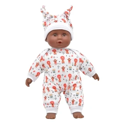 Image of DOLLSWORLD from Peterkin Baby Grace doll 78008 25cm soft bodied with removable outfit and hat Dolls &amp; Accessories Ages 10m+