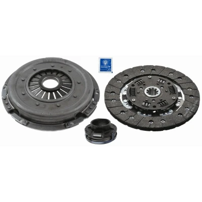 Image of 0152503101, A0152503101 Clutch SACHS 3000 297 001 228mm MERCEDES BENZ: W123 Saloon, T1/TN Platform/Chassis, T1 Van