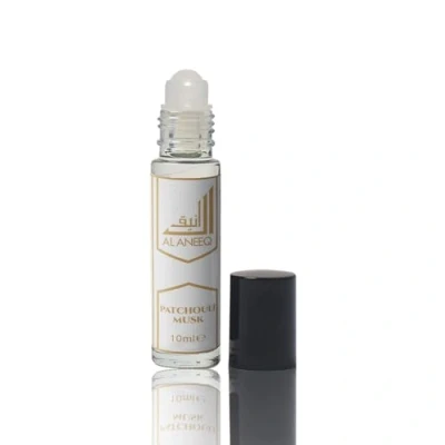 Image of Al Aneeq Patchouli Musk I Concentrated Fragrance Oil Attar Scent Notes of Citrus Fruity Rose Muguet Amber Cashmere Roll on Perfume for Women (10ml)