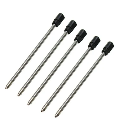 Image of 10 x Black Ink Refills For Swarovski Crystal Elements Filled Ballpoint Pen
