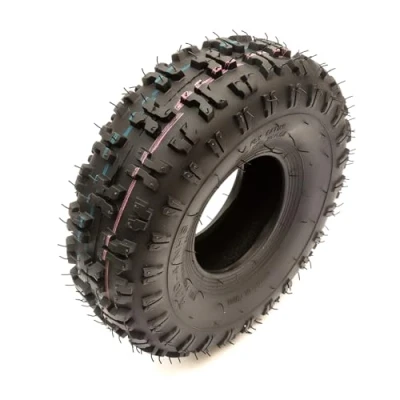 Image of Tyre 4.10 4 Knobbly Off Road Deep Tread Mini Moto Quad Bike ATV 410 Inch Rim