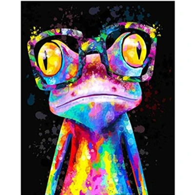 Image of MMAHD 5D DIY Diamond Art Painting Kits for Adults Full,Frog Full Drill Embroidery Paintings Rhinestone Pasted Cross Stitch Arts Crafts Home Wall Decor 9.8x11.8Inches