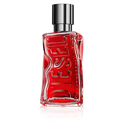 Image of Diesel D Red, Eau De Parfum, Men&#039;s Fragrance, Red Grapefruit, Lavender and Sandalwood Aroma, 50ml