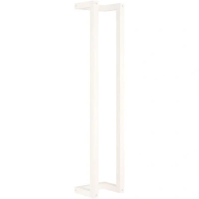 Image of vidaXL Towel Rack White 23x18x110 cm Solid Wood Pine