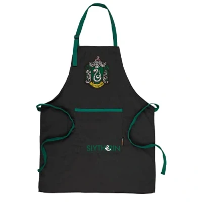 Image of Cinereplicas Harry Potter Apron Slytherin Kitchen Tableware Official Licence