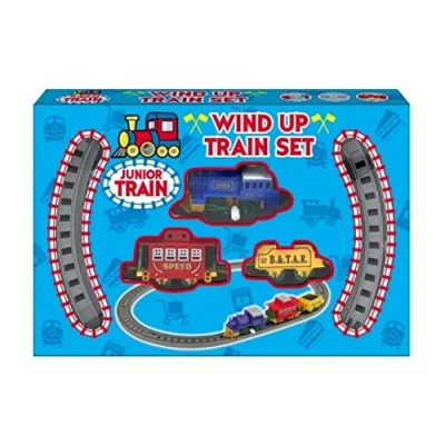 Image of Junior Train TY6666 Wind Up Set, Multicolor