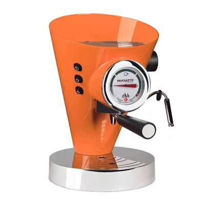 Image of Bugatti Diva Coffee Machine Orange