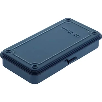 Image of TRUSCO T 19 Trunk Tool Box, 80.9 x 4.3 1.3 inches (203 109 35 cm), Blue