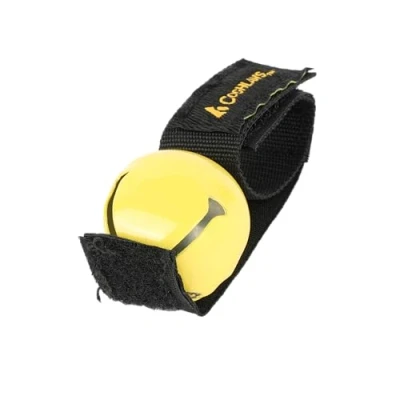 Image of Coghlan&#039;s Bear Bell with Magnetic Silencer Yellow (3 Pack)